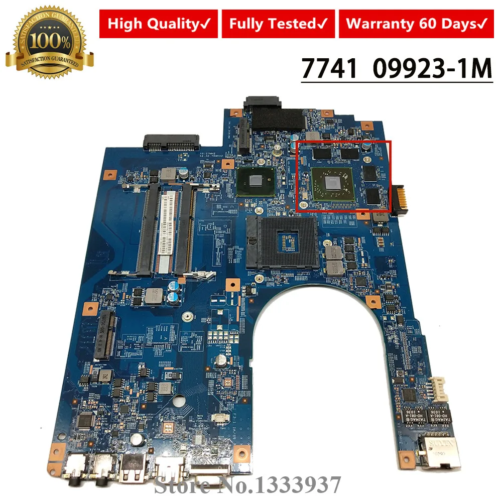 

Для Acer aspire 7741 7741G материнская плата ноутбука JE70-CP MB 09923-1M 48.4HN01.01M MBRCC01001 MB.RCC01.001 материнская плата