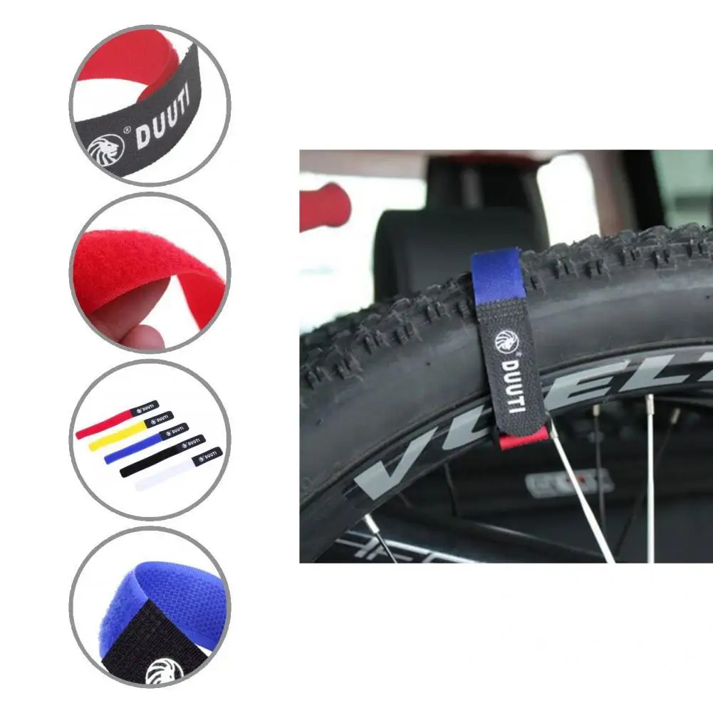 

5 шт. универсальные ультралегкие простые в использовании нейлоновые ремешки для велосипеда износостойкие клеящиеся ремешки для велосипеда...