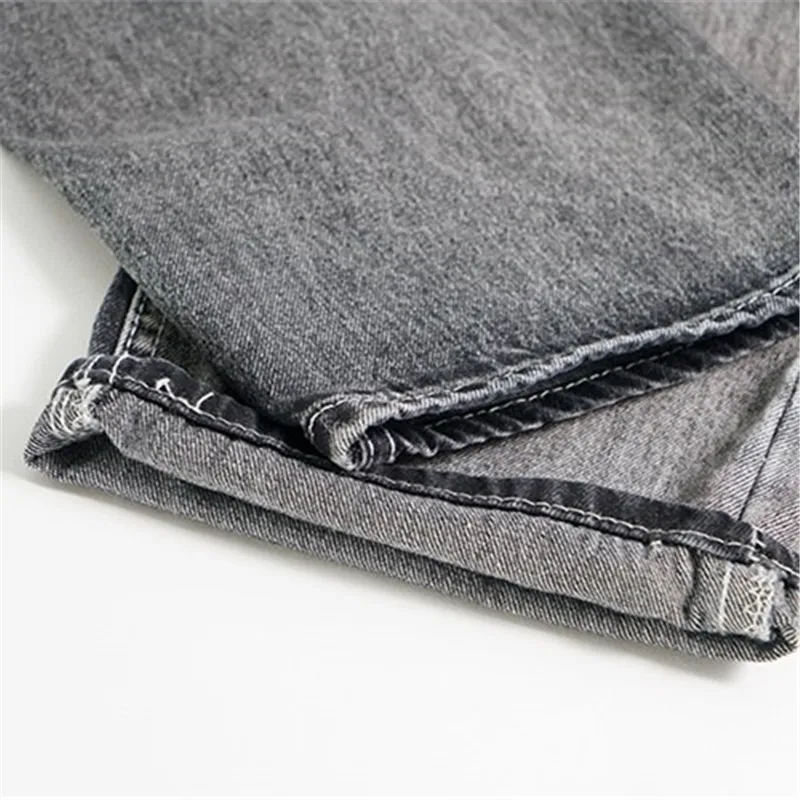 

Double color Streetwear Fashion Long Jeans Straight Pants Vintage Loose Denim Pants Women High Waist Trousers 2021 Spring summer