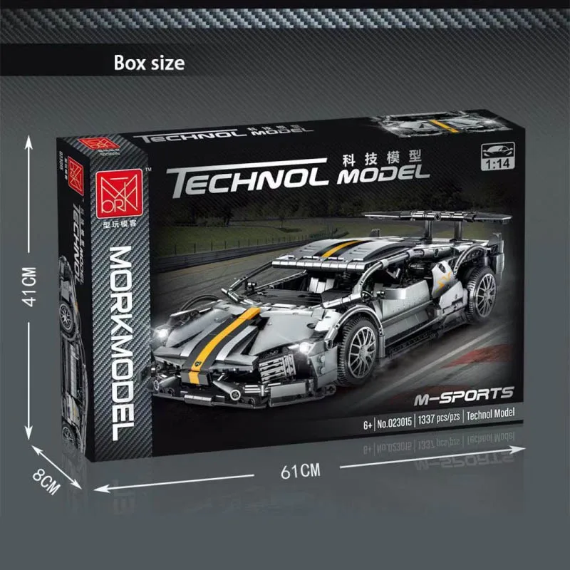 

Mooke 023015 Science and Technology Parts Mechanical Group Sports Car Bat Model Small Particle Assembled Building Block Toys Hot