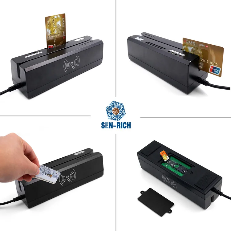 Считыватель кредитных карт IC/PC/NFC smart EMV + все 3 трека магнитных карт|Сканеры| |