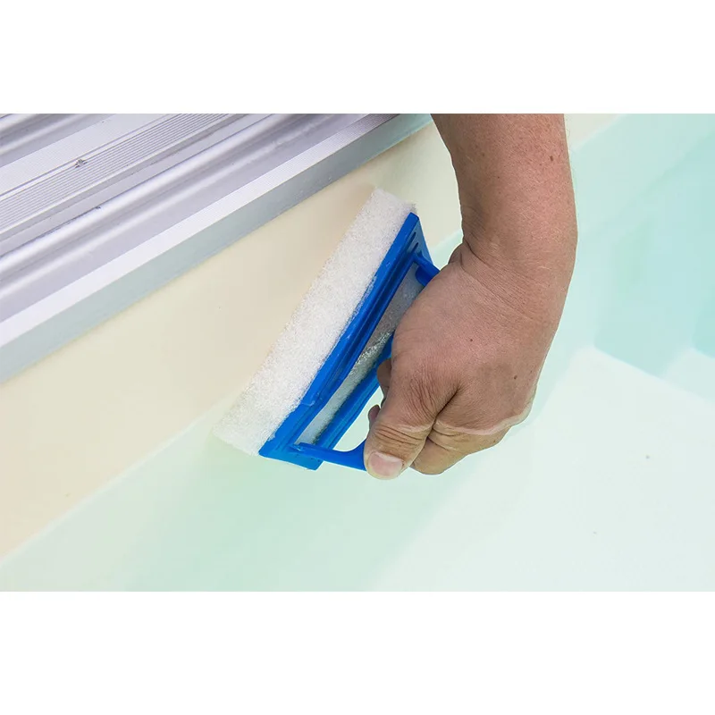 

Wall Sponge Brush Cleaning Supplies Swimming Pool Accessory Portable Waterline Scrubber Wall Cleaning Brush Scrubber outdoor spa