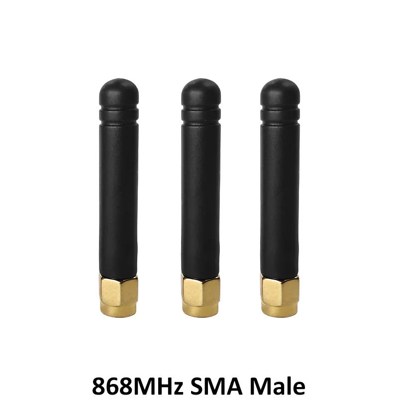GRANDWISDOM 1pcs 868mhz antenna 3dbi sma male 915mhz lora antene pbx iot module lorawan signal receiver antena | Мобильные телефоны
