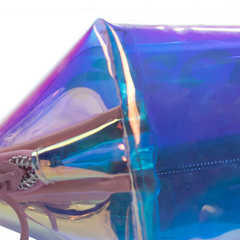 

Newly Holographic Makeup Bag Multipurpose Cosmetic Travel Pouch Toiletry Organizer Purse for Women m99