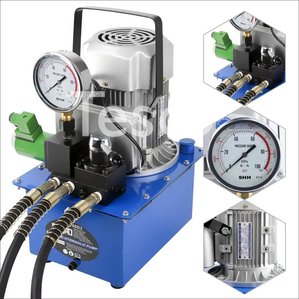 

Electric hydraulic pump can match with 3 products at the same time ZCB-700D-3