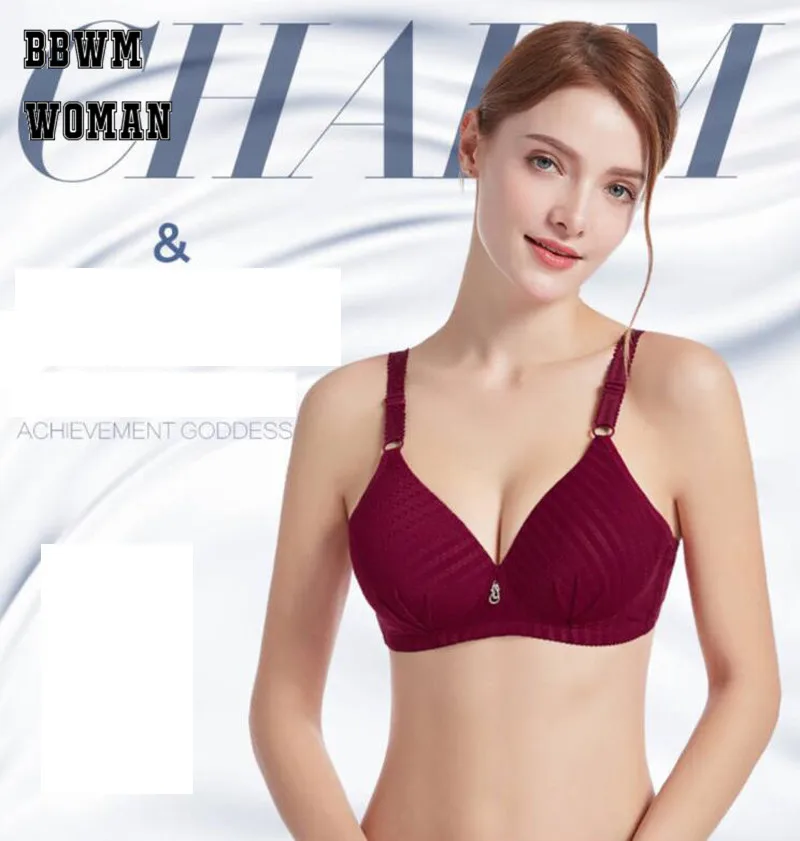 Бюстгальтер женский со стальными кольцами без косточек | Женская одежда