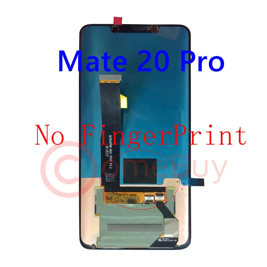 Для huawei mate 20 Pro ЖК-дисплей сенсорный экран дигитайзер EVR-L29 LYA-L09 для huawei mate 20 X lcd mate 20 Pro замена экрана