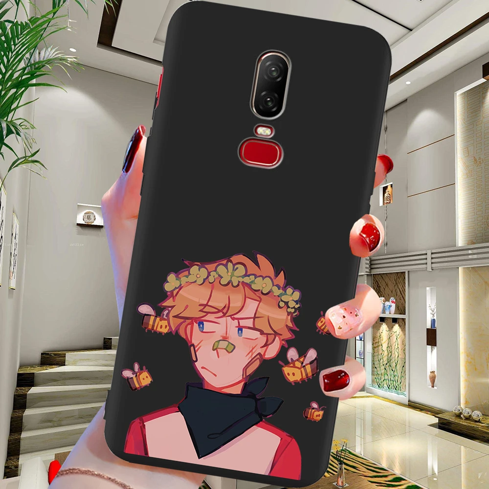 

2021Dream Smp Game Anime for Oneplus 8 5 6 7 One Plus 5T 6T 7T 8 Pro Phone Case Cover Soft Silicone Tpu Funda Coque shell etui