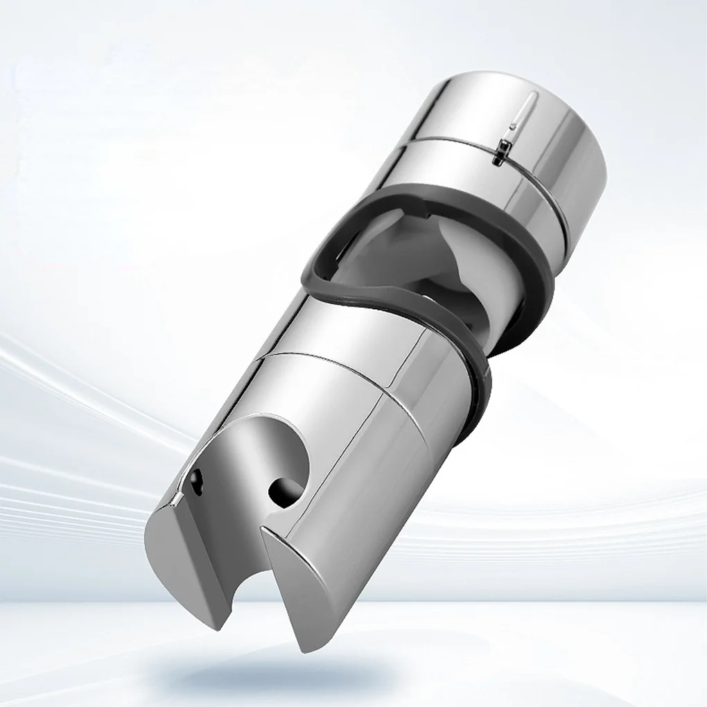

Adjustable 18-25mm Shower Head Holder Showerhead Slider Holder Showerhead Rail Slide Bracket Bathroom Accessories 360° Rotation