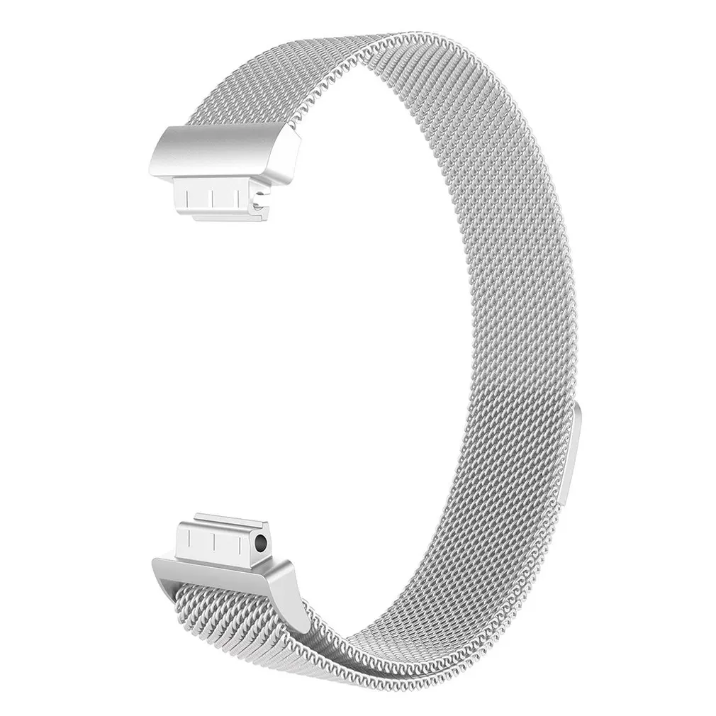 Миланский ремешок для часов сетчатый стальной сменный Браслет Fitbit Inspire HR