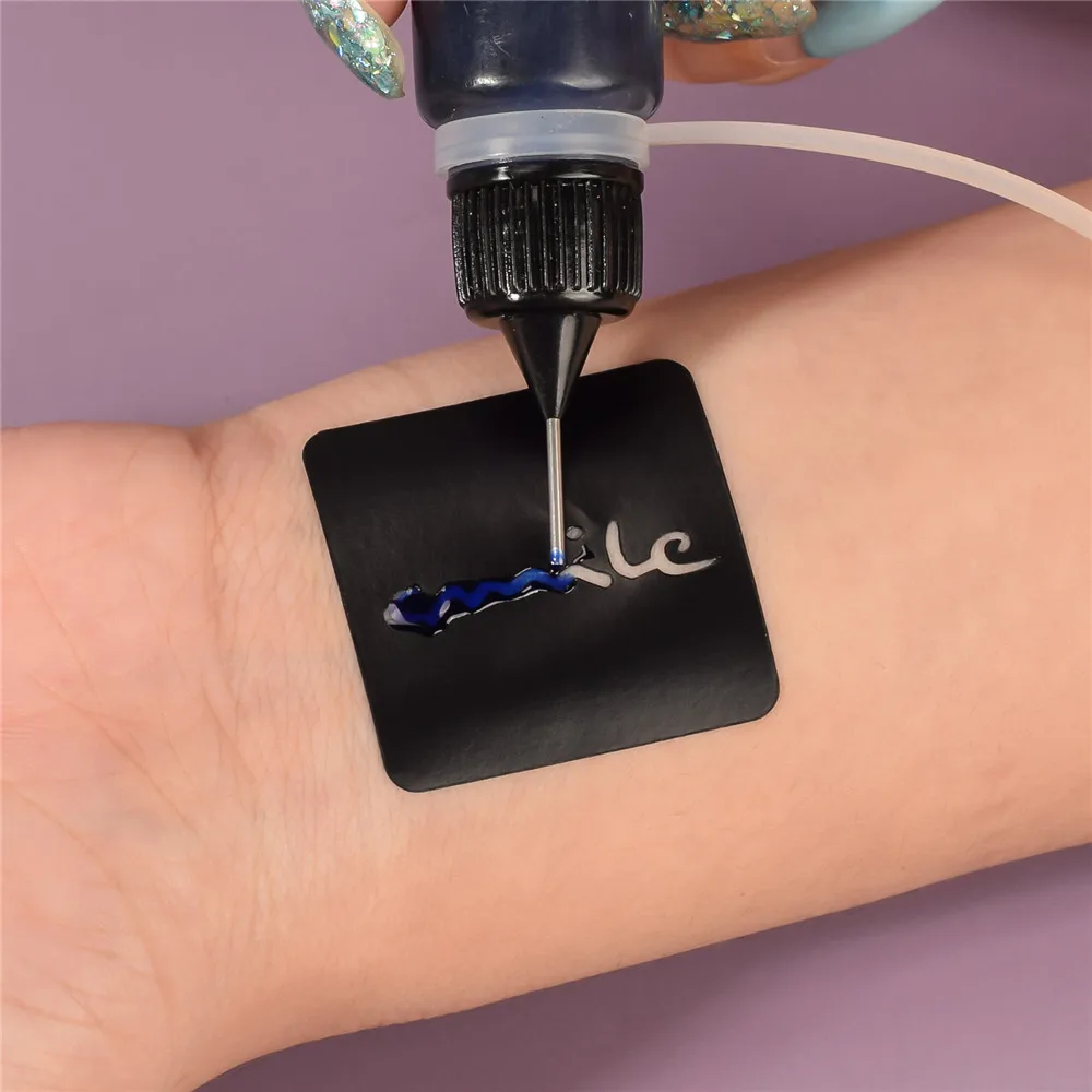 Полуперманентная татуировка хной 10 мл искусственная для Временной Татуировки