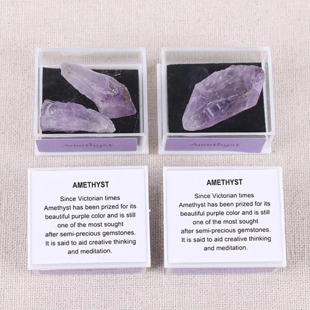 Натуральный кристалл руды минеральный грубый Аметист может сделать ожерелья