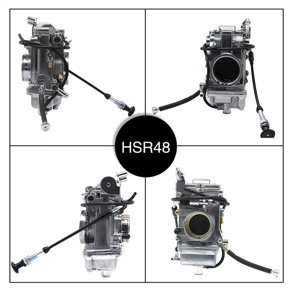 Мотоциклетный карбюратор ALconstar для Mikuni типа HSR42 TM42 HSR45 TM45 HSR48 TM48 Harley EVO Evolution