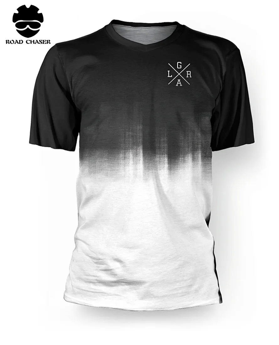 Мужская футболка для горных велосипедов и мотоциклов Cross Max одежда велоспорта MTB