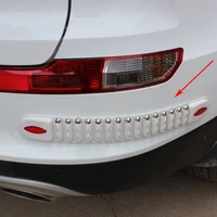 for tesla model x 2018 2019 2020 2021 car anti collision bumper strip car body edge scratch protection strip guard styling trim