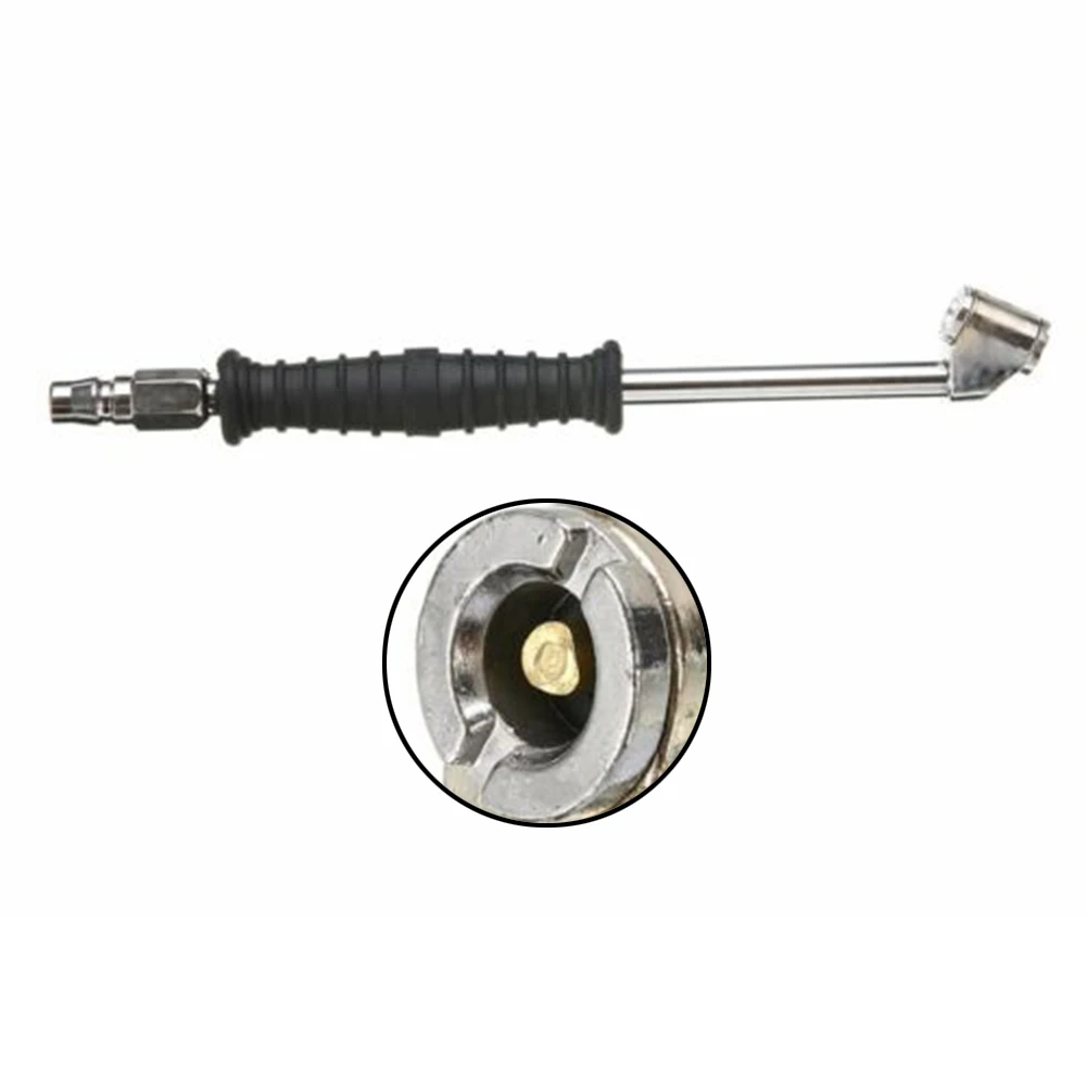 1 шт. пневматический патрон с двойной головкой для накачивания шин насадка