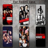criminals minds phone case phone case for redmi 5 5plus 6 pro 6a s2 4x go 7a 8a 7 8 9 k20 case