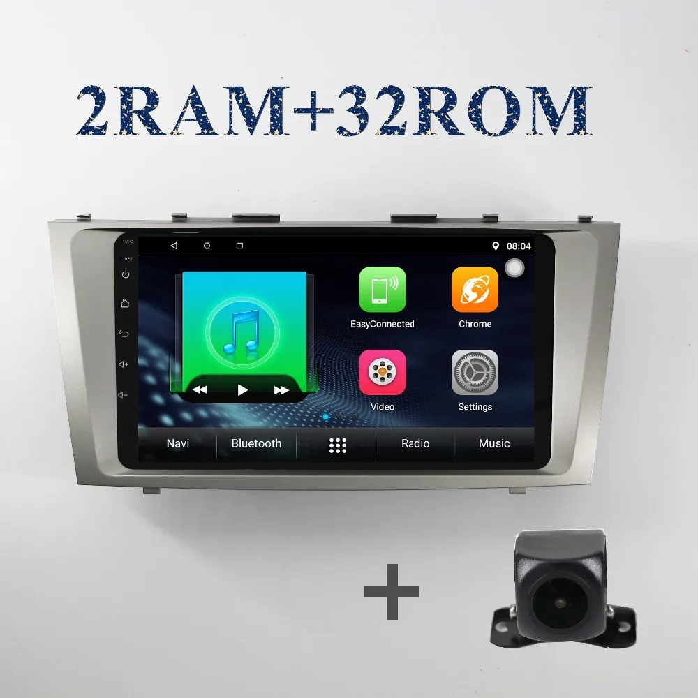 2 din автомобильный радиоприемник 9 ''HD Android мультимедийный плеер для toyota Camry 2006 \
