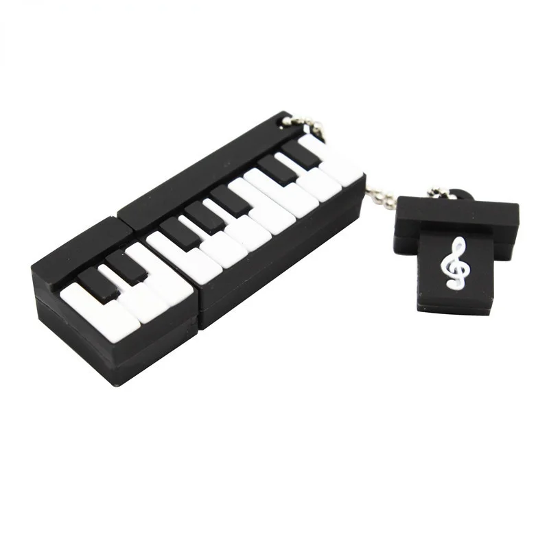 Cartoon Usb 2.0 Musical instrument piano guitar note violin 64GB USB flash drive pen 4GB 8GB 16GB 32GB U disk | Электроника