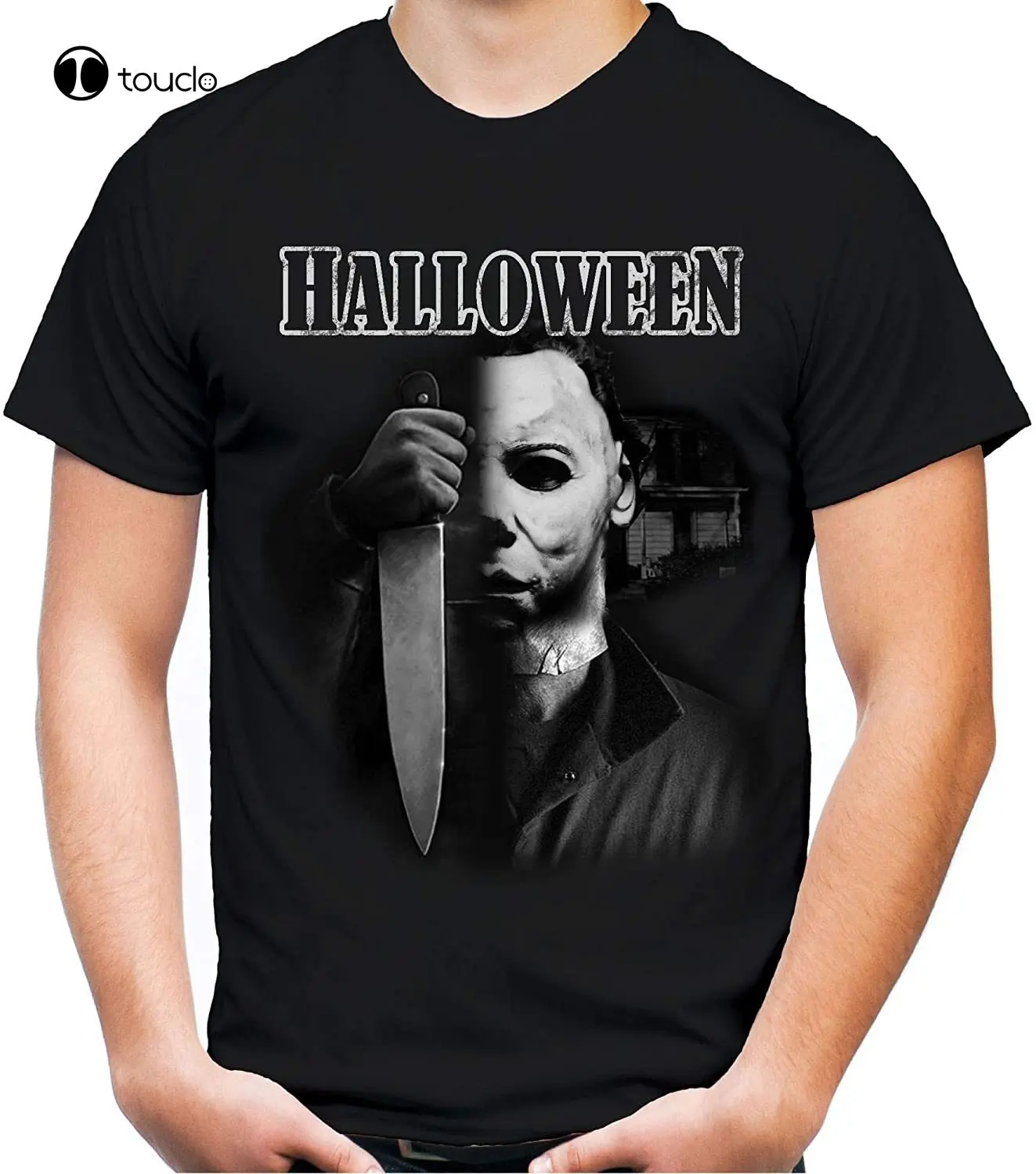 

Halloween Men'S T-Shirt Costume Michael Myers Party Horror Cult M4 Tee Shirt Fashion Funny New Xs-5Xl Halloween Christmas Gift