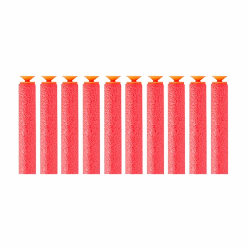 10 pcs Suction head Заправка дротиков пули для Nerf N-strike элитная Серия бластеров детский игрушечный пистолет синие мягкие пули поролоновые пистолеты аксессуары - Цвет: 10 pcs Suction head