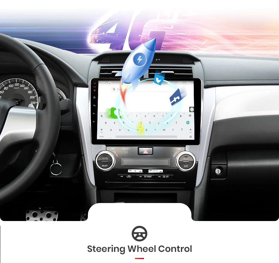 Junsun V1 pro 4G+ 64G CarPlay DSP Android 8,1 автомобильный Радио Мультимедиа стерео плеер gps для Toyota Camry 8 50 55 2011- 2Din DVD