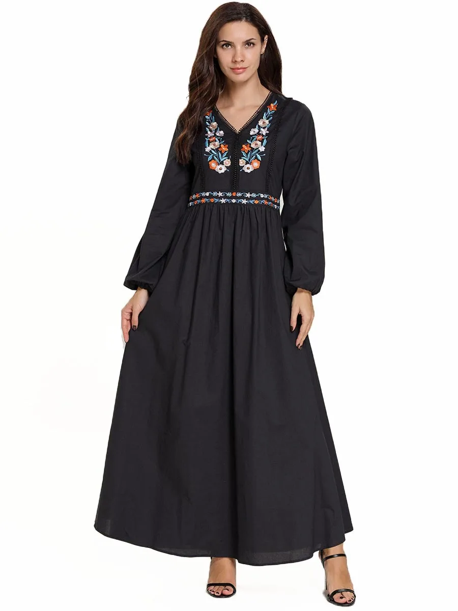 Abaya Турецкая удобная мода Женский марокканский кафтан большого размера Осеннее