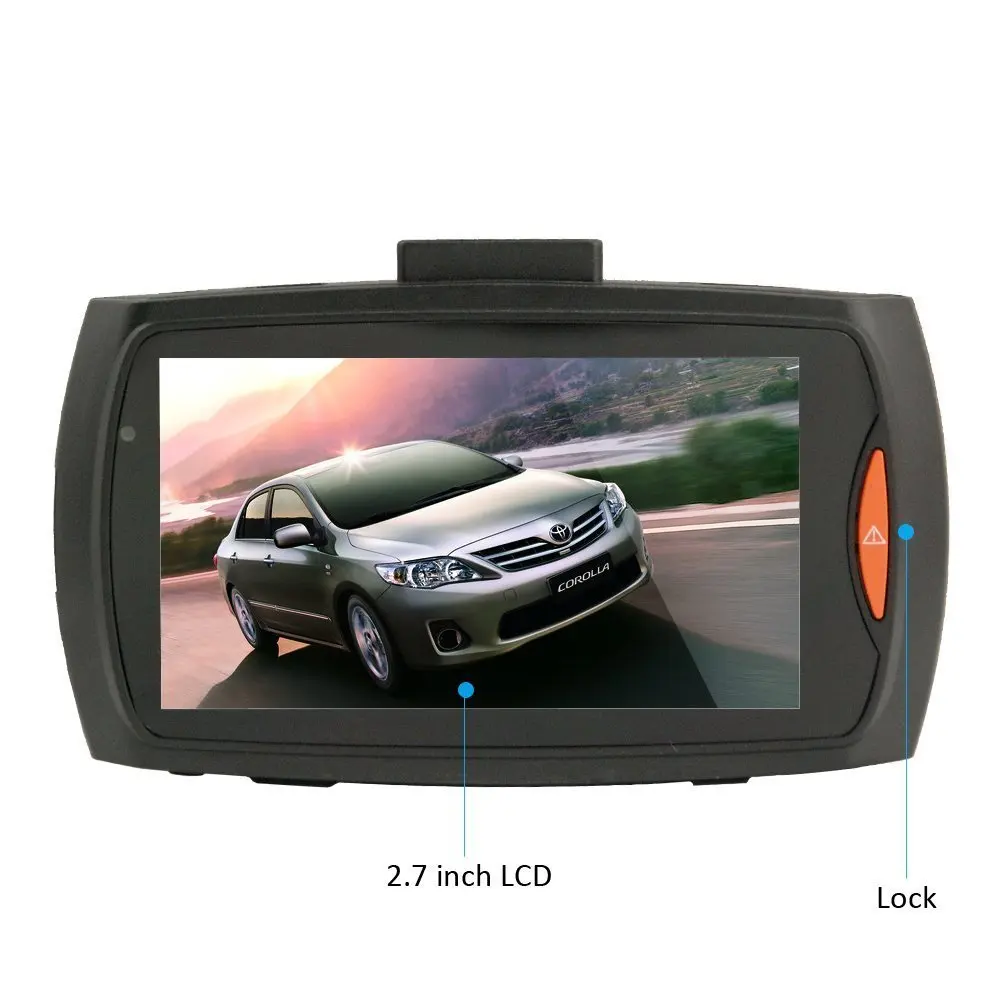 Автомобильный мини-видеорегистратор BYNCG G30 Full HD 1080P камера с датчиком движения и