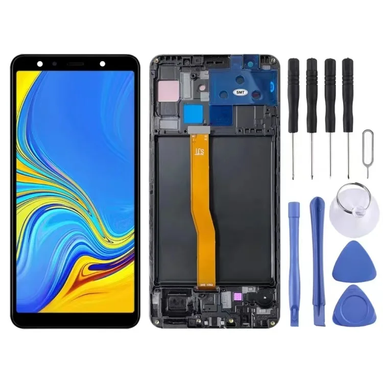 TFT для Samsung A7 2018 A750 SM-A750F ЖК-дисплей сенсорный экран дигитайзер A750FN дисплей ЖК-экран
