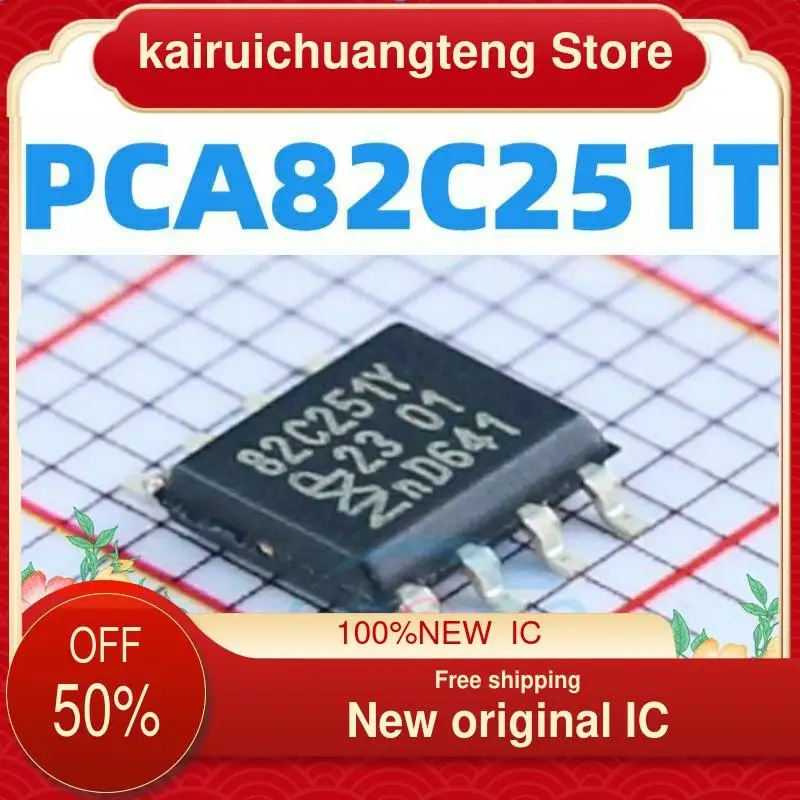 

(1 шт.) PCA82C251T CAN 24В SOP-8 новый оригинальный IC