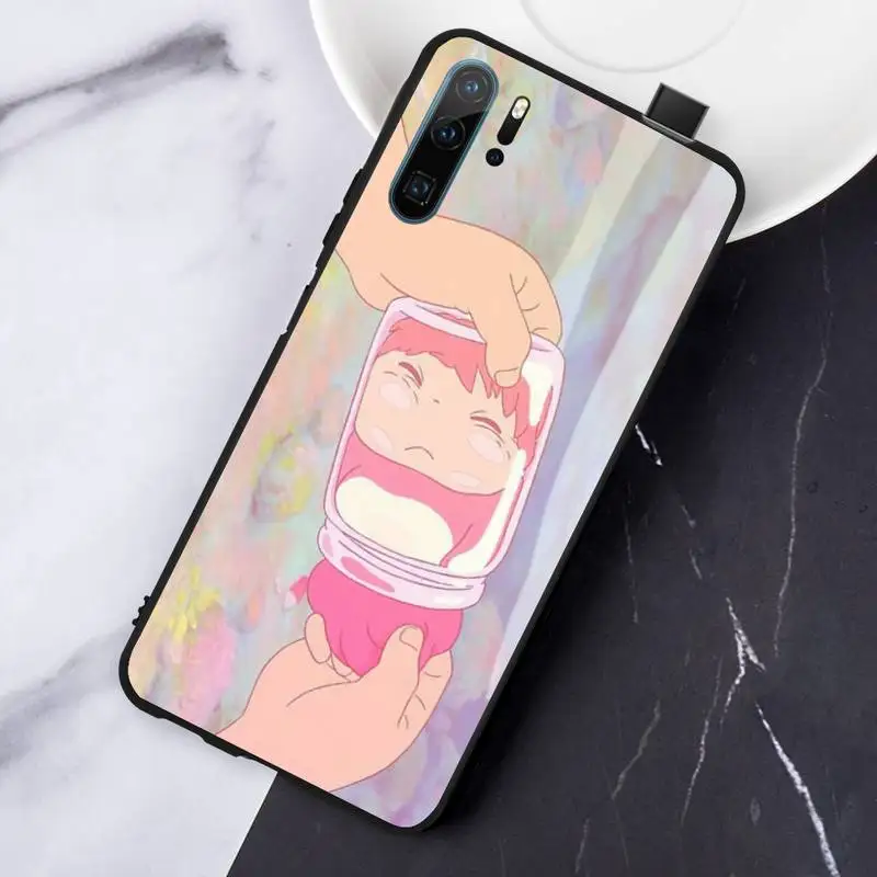 

Japan anime Goldfish on the cliff Phone Cases For Huawei honor Mate P 10 20 30 40 Pro 10i 9 10 20 8 x Lite