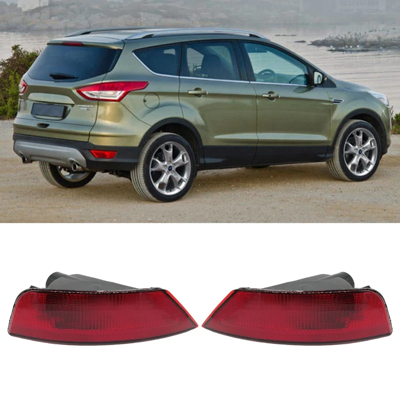 

Для Ford Escape Kuga 2013 2014 2015 2016 2017 2018 задний бампер противотуманная фара стоп-сигнал CN1515K272AB CN1515K273AE