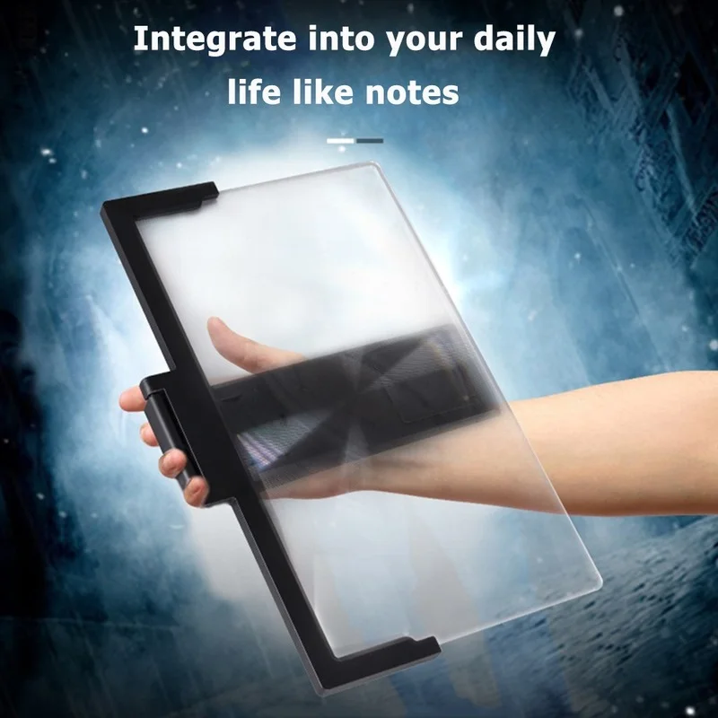 

14 inch Cell Phone Amplifier 3D HD Phone Screen Magnifier Folding Magnifying Glass Bracket Smart Phone Holder For Movie Game