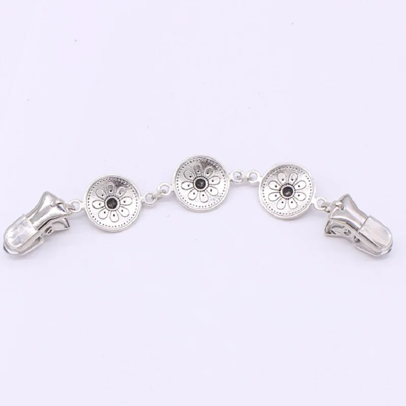 Ретро зажимы для свитера кардигана Хранитель модная шаль утка зажим пряжки