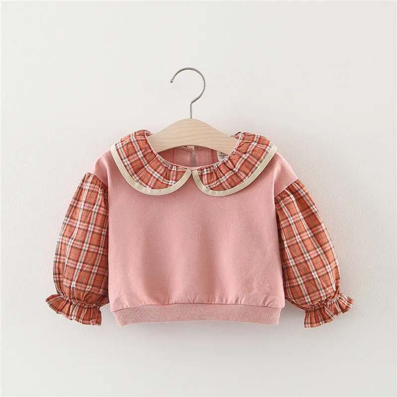 Girls autumn sweater new long-sleeved shirt little girl children's clothing girls coat |
