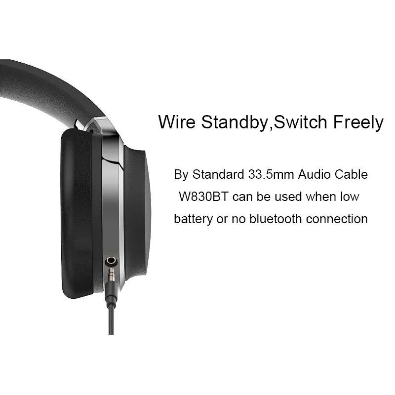 Беспроводные наушники EDIFIER W830BT Bluetooth v4.1 HIFI стереонаушники с глубокими басами