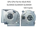 Кулеры 12 В для процессора ASUS ROG Strix GL504, GL504G, GL504GM, GL504GW, GS, 13NR00L0P12011, 13NR00L0P11011