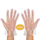 100 шт. одноразовые перчатки, многофункциональные перчатки для кухни, готовки, бытовой уборки, латексные безопасные перчатки для подготовки еды