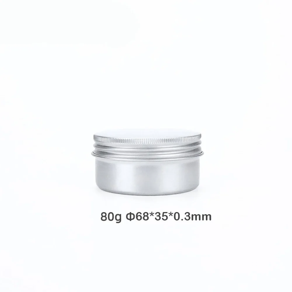 50 шт. металлический контейнер для хранения косметики 80 г | Красота и здоровье