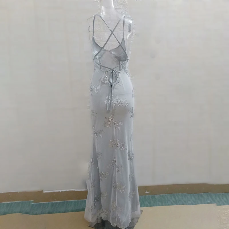 NATTEMAID,, летнее платье русалки, сексуальное, v-образный вырез, на бретелях, с блестками, платье для женщин, длинное, макси платье, вечерние платья