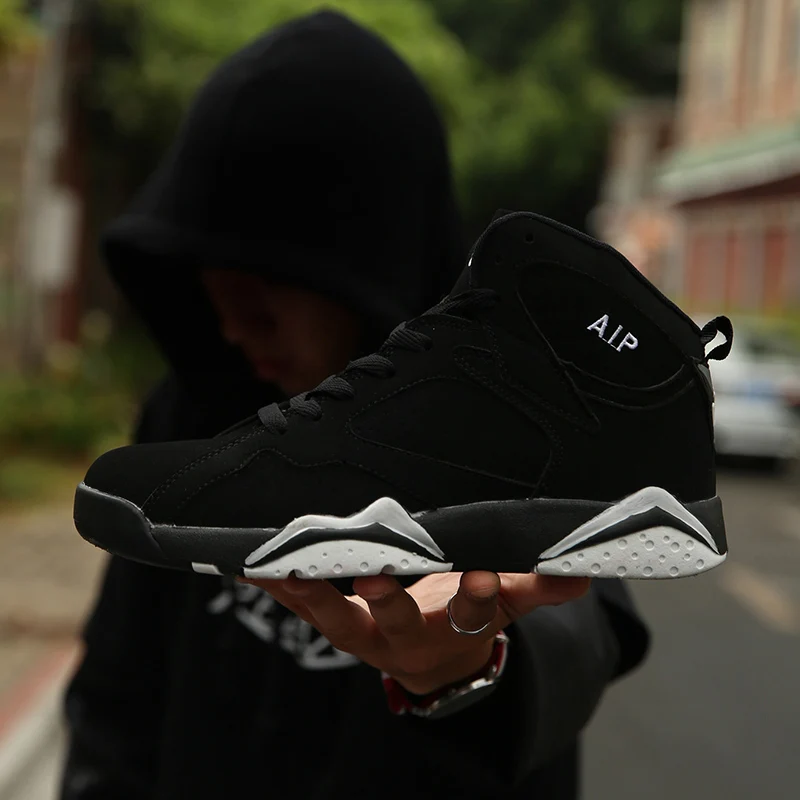 Новая мужская Баскетбольная Обувь Jordan с высоким берцем Kyrie 4 Мужские дышащие