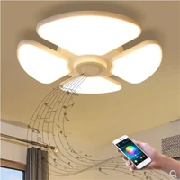 modern minimalist smart app music acrylic led ceiling lamp bedroom childrens room atmosphere warm white light