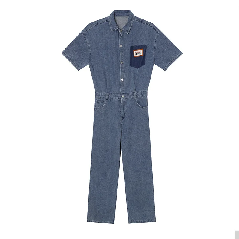 

MTL men's wear - 2021 summer new products to be updated trend denim Jumpsuit men's wear