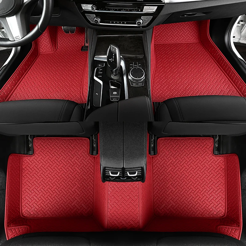

Custom car floor mats For Acura MDX RDX ZDX RL TL ILX TLX CDX Double foot mats car accessories auto sticker