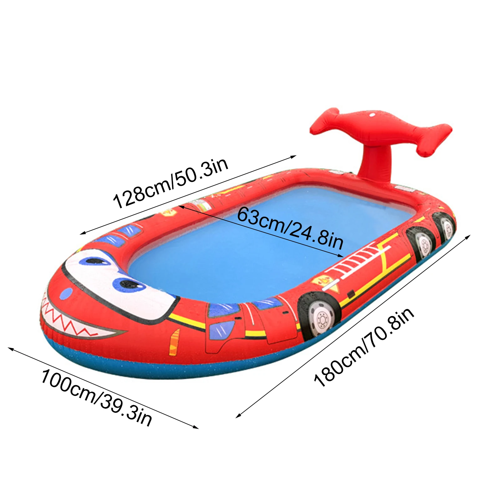 

Inflatable Baby Play Mat Water Spray Summer Swimming Pool Float Cartoon Sprinkel Beach Bath Toys Yard Playing Sprinkler MatGame
