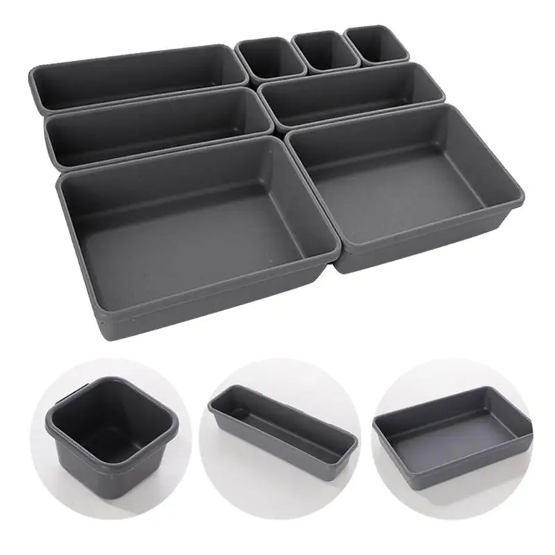 

Multifunctional Drawer Storage Box Kitchen Cabinet Tableware Office Supplies Desk Cabinet Household Supplies Organizer Trays Ye