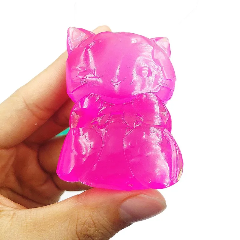Милый Mochi мягкий Кот липкий медленно поднимающийся Squeeze Исцеление забавные дети Kawaii Дети, игрушки для взрослых снятие стресса Декор дропшиппинг