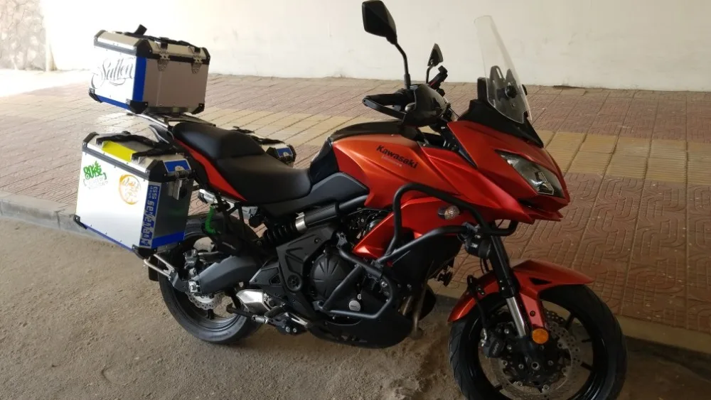 MTKRACING для Versys650 Kle650 15-19 аксессуары для мотоциклов Защита бампера двигателя