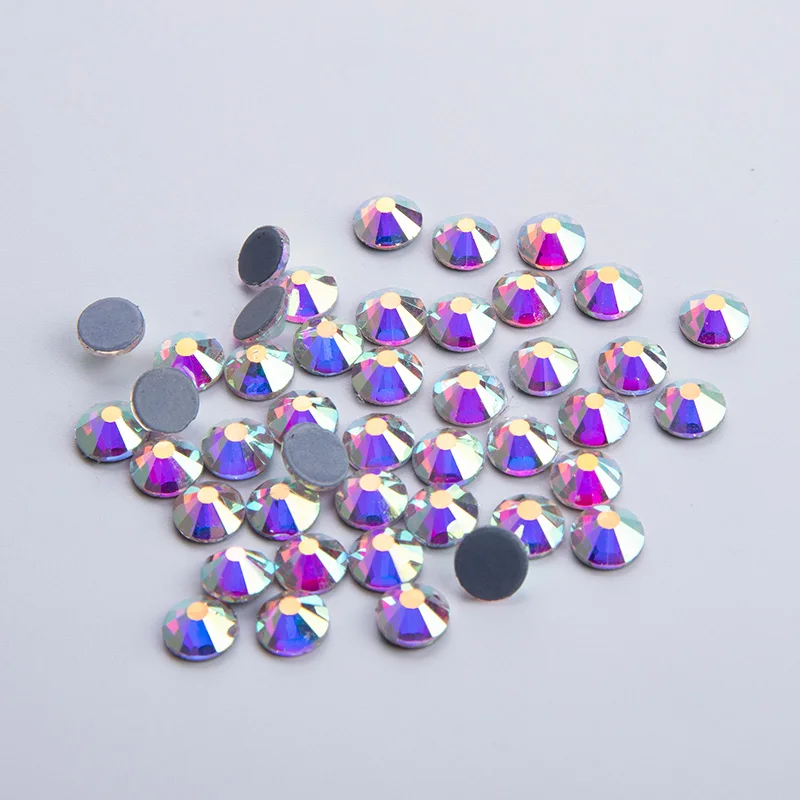 4 пакета SS20 хорошее качество кристалл AB Горячая фиксация Стразы стеклянные