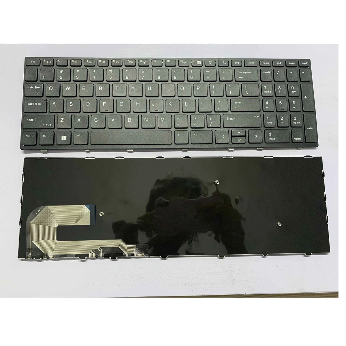 

Новая английская клавиатура для ноутбука HP EliteBook 850 G5, черная рамка, без клавиатуры с подсветкой, OEM